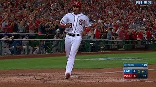 LAD@WSH Gm1: Turner plates Severino with a sac fly