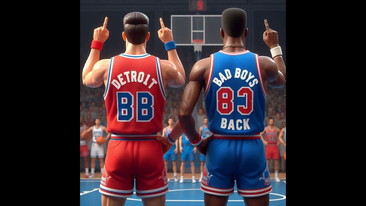 Detroit  Bad Boys Detroit  animated Pistons Reappear|Showdown on the Court
