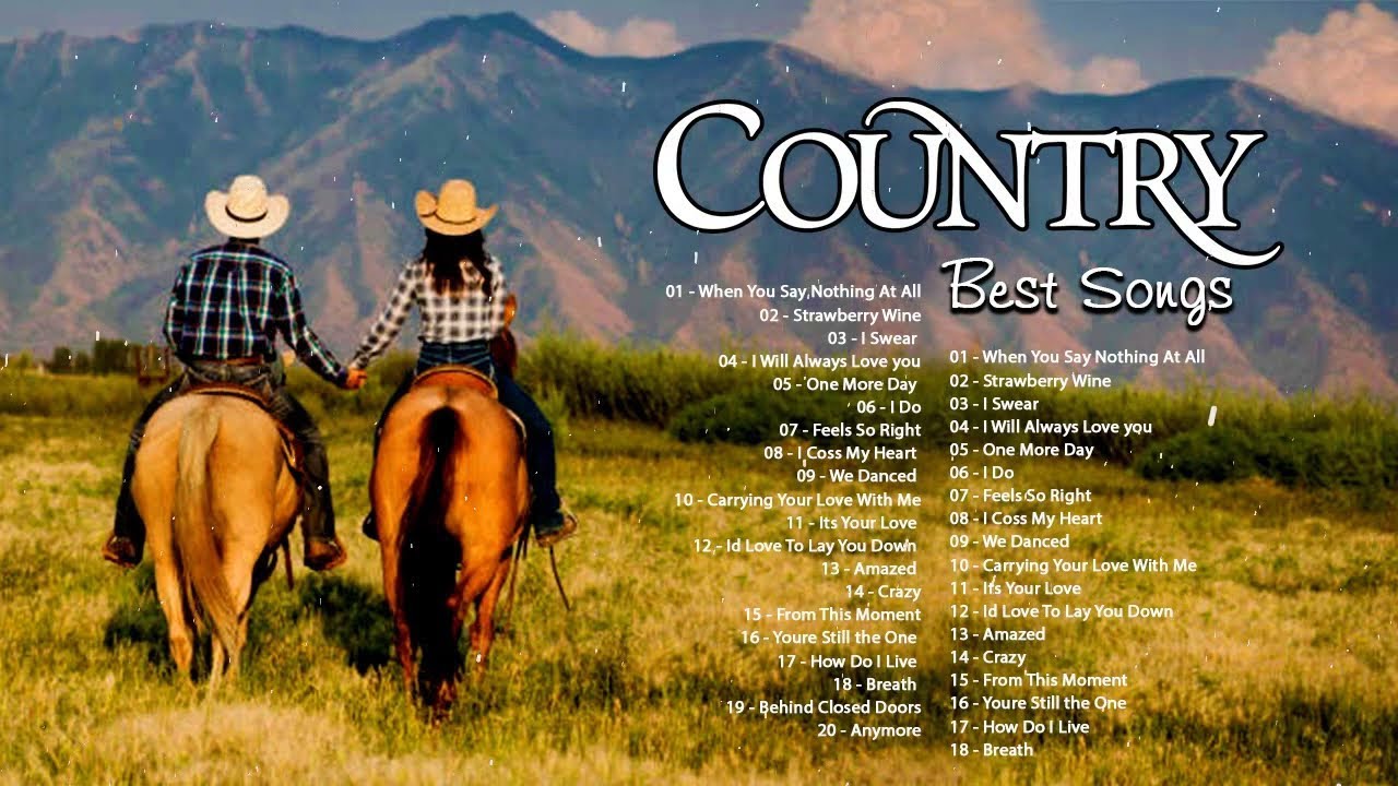 The Best Romantic Country Love Songs Collection ♥♥ Top Hits Golden Old
