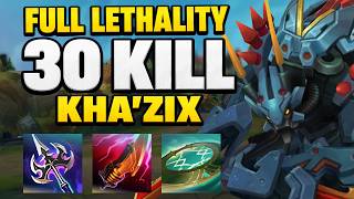 RANK 1 KHA'ZIX ALWAYS DROPS 20+ KILLS