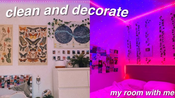 decorate my room with me! - YouTube