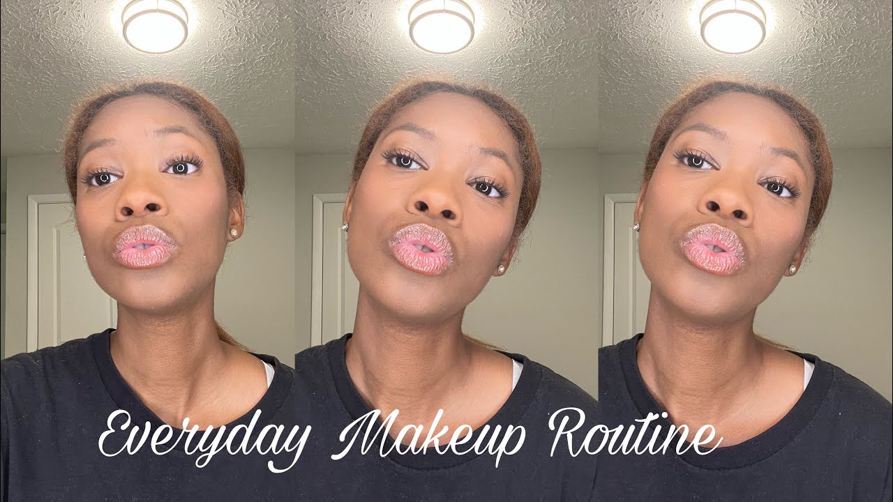 SOFT GLAM EVERYDAY MAKEUP ROUTINE 😍💋 - YouTube