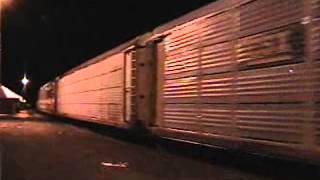 Rare CP Freight with just a GP40 and GP9 April 8 2007