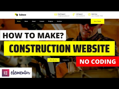 websites contractor