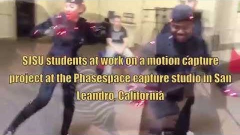 Summer Motion Capture Course at San Jose State University