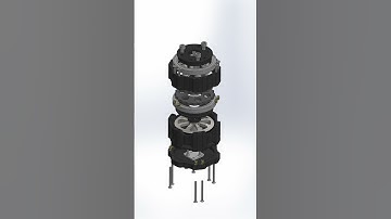 Cycloidal Actuator V2 - free to download in video description #3dprinting #robotics