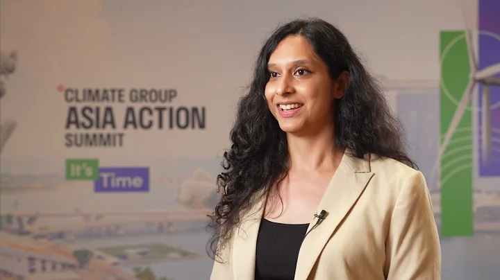 "Asia is taking the lead on climate action" - Ishika Mookerjee, the Climate Group Asia Action Summit