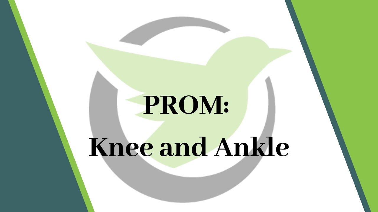 Prom R Knee Washington Nurse Aide Skill #15 PROM for One Knee and One Ankle - YouTube