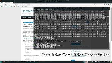 Linux - Install / Compilation Vulkan API