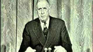 Vidéo Ina   Charles de Gaulle Espéranto ou volapük intégrés, vidéo Charles de Gaulle Espéranto ou vo