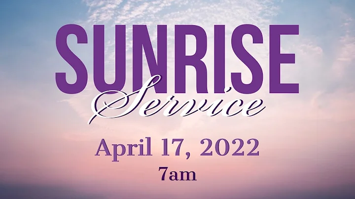 Sunrise Service - Real Love - Minister Connie Grav...