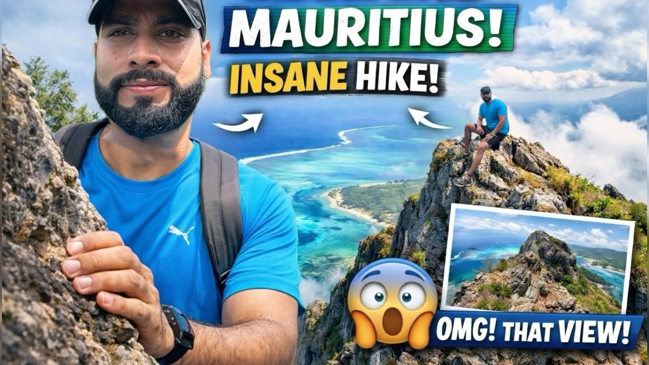 Le Morne Brabant Hike Mauritius 🇲🇺 | Must-Do Adventure for Travellers! ⛰️🧗