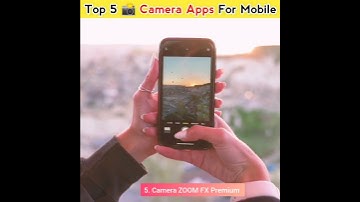 Top 5 Best 😍 Camera Apps For Android #top5 #mobilecamera #app #shorts #softcard