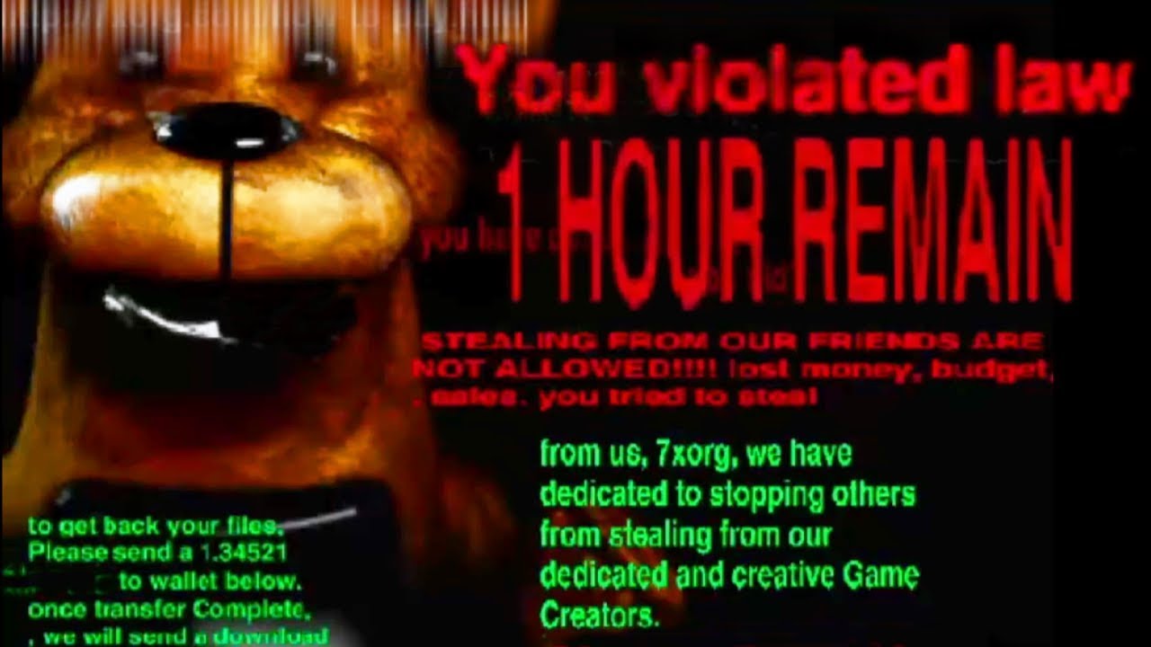 Fnaf Ransomware Meme No Descargues Este FNAF Porque ES UN VIRUS - YouTube