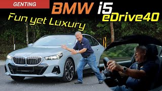 BMW i5 eDrive40 Genting Hillclimb | YS Khong Driving