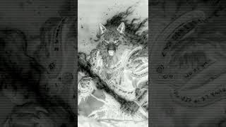 Cosmic Level Wolf Warrior #shorts #art