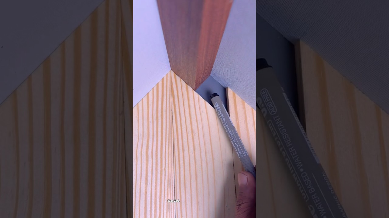 Most Woodworkers Don’t Know This Trick 🔥 #woodworking #joinery #carpentry #shorts