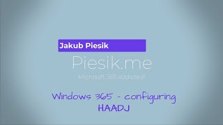 Windows 365 #2 - Hybrid Azure Active Directory Join