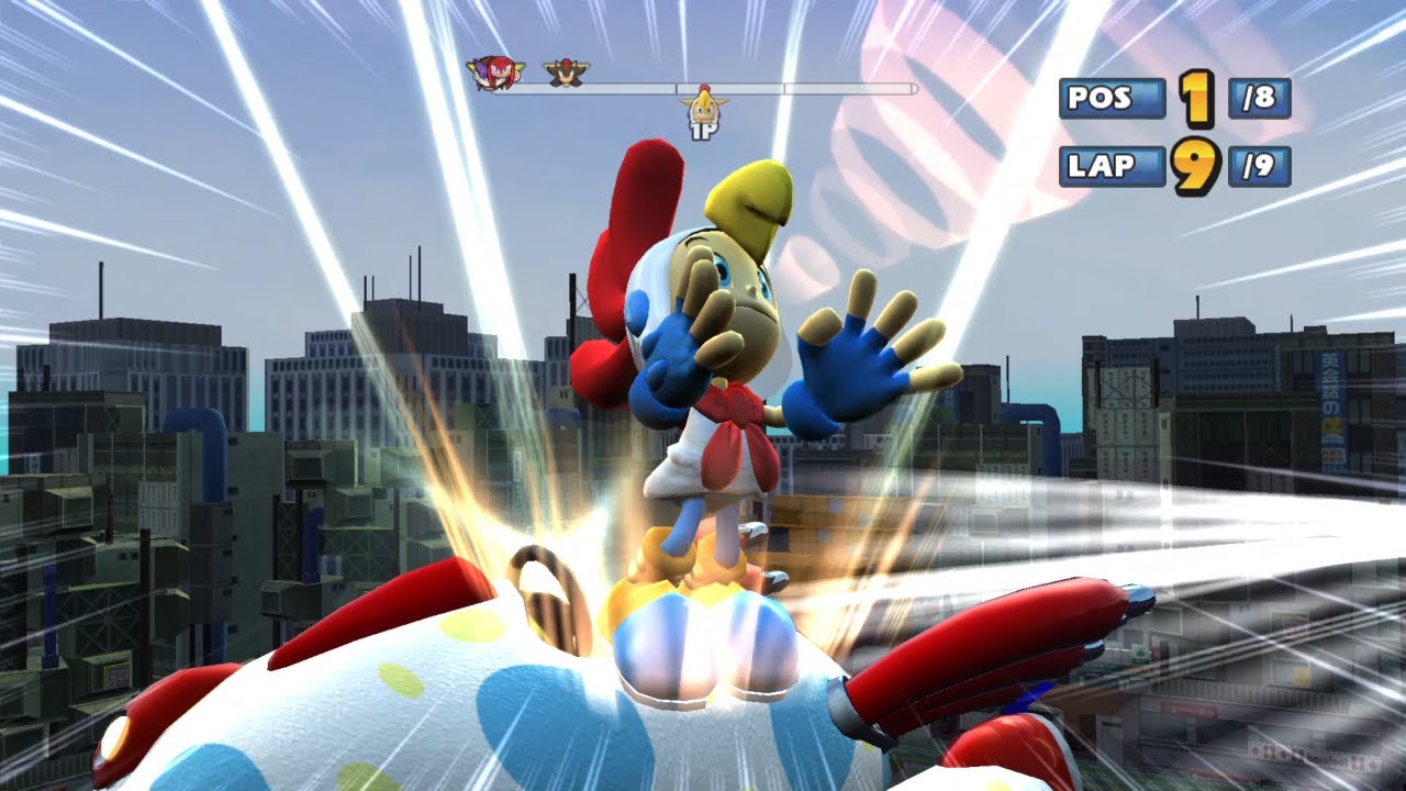 BILLY HATCHER Shibuya Downtown 9 Laps Expert (Request) Sonic & SEGA All Stars Racing. PC 2021!