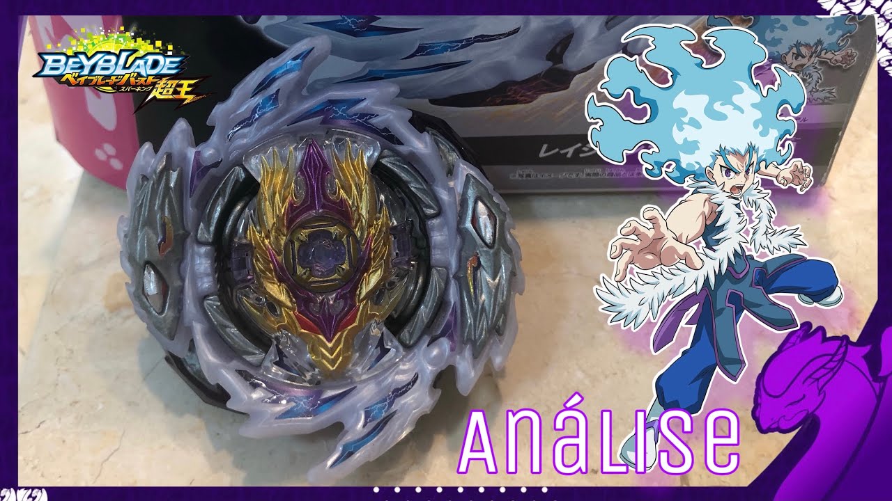 Análise B-168 Rage Longinus.Ds’ 3A | Beyblade Burst Superking