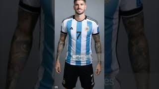 los jugadores de la selección Argentina por numero