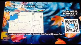 Local on the 8s in Syracuse, NY | Heavy Rain, finally snow. (11/20/2024 5:18PM)