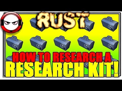Rust - Rust - Research a Research kit? (Rust Gameplay, Rust tutorial)
