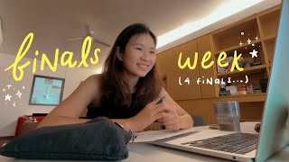 finals week at NUS | studying for 4 finals, lots of coffee, exam study tips