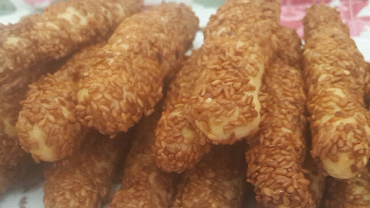 Glutensiz Susamlı Çubuk Kraker Tarifi | Gluten-Free  Pretzel Recipe