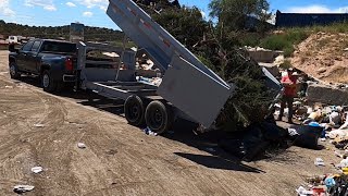 Verde Serve Day, two loads to the transfer station! @haulintrash #truckingvlogs #VCC