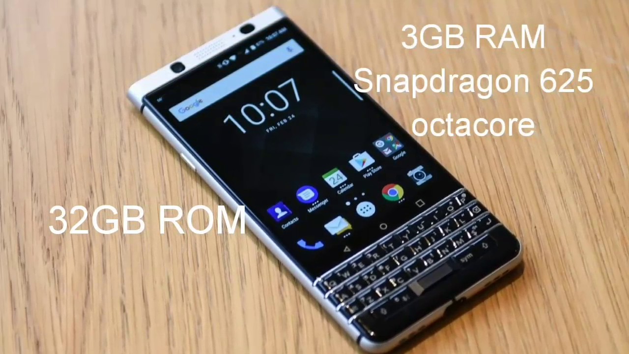 Blackberry KEYone first look