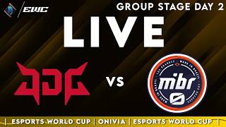 EWC 2026 - League of Legends - JDG vs MLBR Group Stage Day 2 | Onivia Hang Out Stream