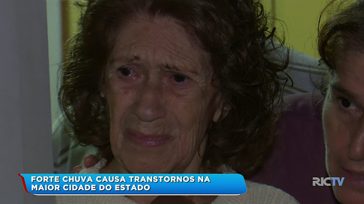 Chuva forte e inesperada causa transtornos em Joinville