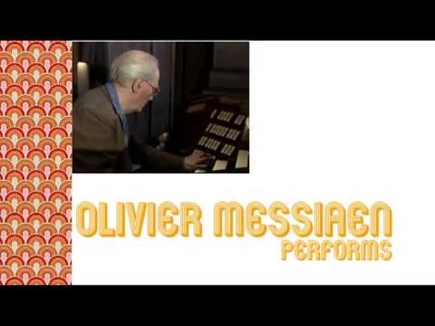 Olivier Messiaen performs