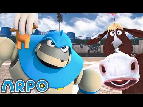 Misión: Vaca 🐮 | El Robot ARPO🤖 Dibujos animados para niños