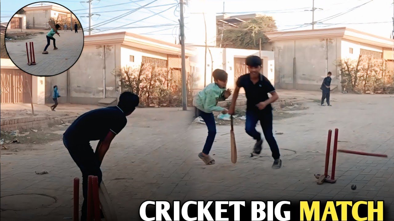 Cricket Big Match💪 Saad squad vs Ayan squad 😱