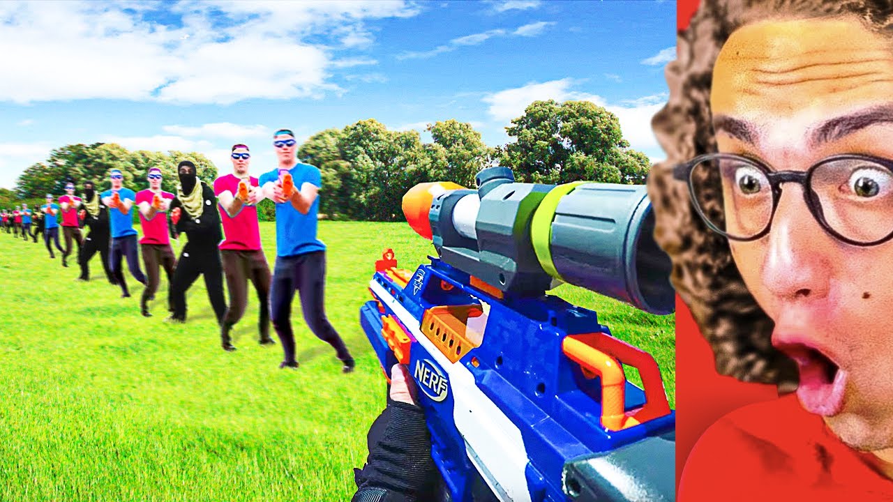 nerf war video game