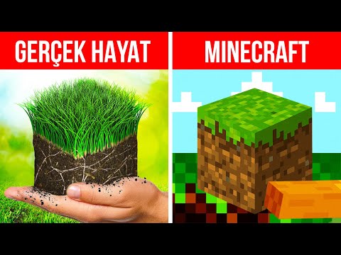 Gerçek Hayat Minecraft Gibi Olsaydı Ne Olurdu?