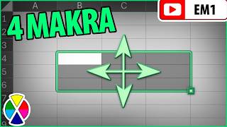 Jak zainstalować makro? Jak przesuwać zaznaczenie makrem? ☕Excel Przy Kawie (EM1) screenshot 1