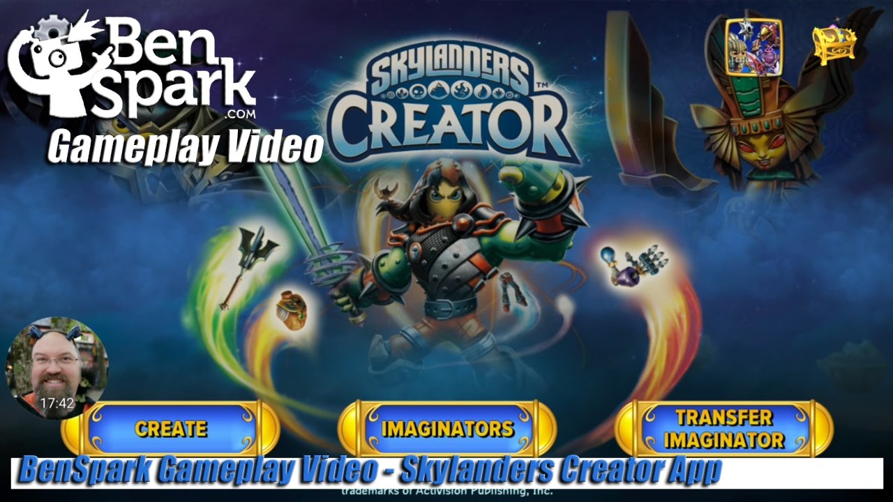 How to Use the Skylanders Creator App - YouTube