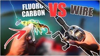 PIKE FISHING: Fluorocarbon vs Wire Leader CHALLENGE (does it matter?) 🤔