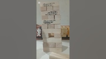 Jenga stack and chill #jengablocksdiys #jengagame #jengachallenge @funtimekidsworld1