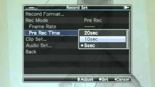 JVC GY-HM790E - Set Pre-Rec mode