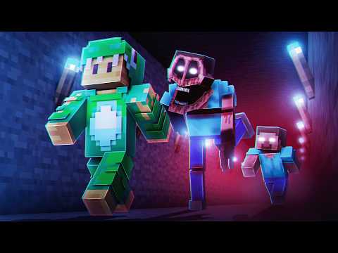 Ucieczka przed NAJSTRASZNIEJSZYMI KREATURAMI w MINECRAFT HARDCORE...
