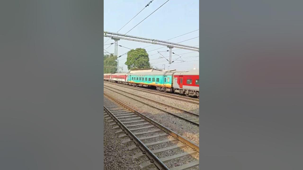 Captured MALWA EXPRESS at Rajpura junction railway station youtube 