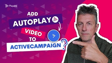 How To Embed Video into ActiveCampaign Email? | Playable