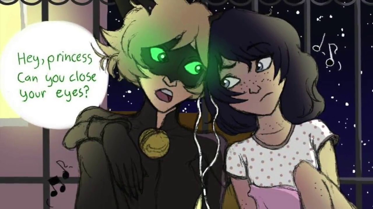 "Balcony Scene" Miraculous Ladybug Comic Dub (marichat) - YouTube
