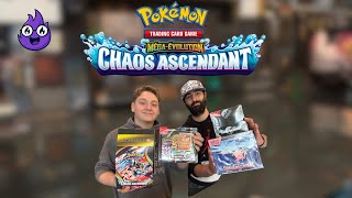 On découvre la nouvelle série Pokémon ME4 Chaos Ascendant !