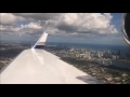 Gulfstream IV-SP Wing View Landing Opa-Locka Executive (KOPF)