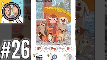 Who is Brain Teaser Riddles Level 26 Find 5 hidden objects Gameplay Solution Walkthrough